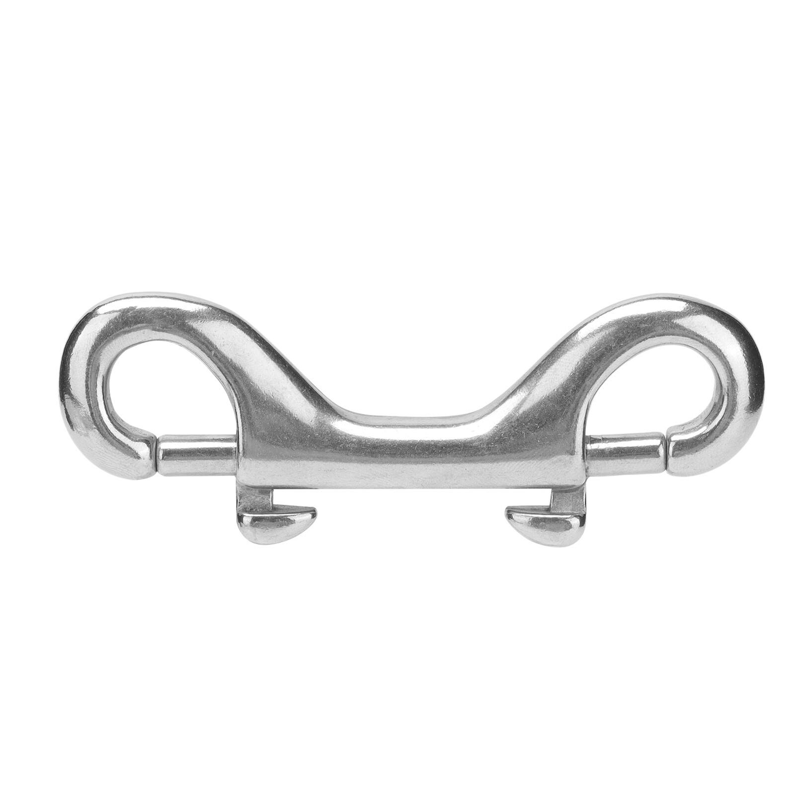 Swivel Double Snap Hooks 90mm_Hook_Hook & Shackle_Quality stainless steel  rod holders, boat hardware, shade sail fittings, wire balustrade and  fastener hardware.