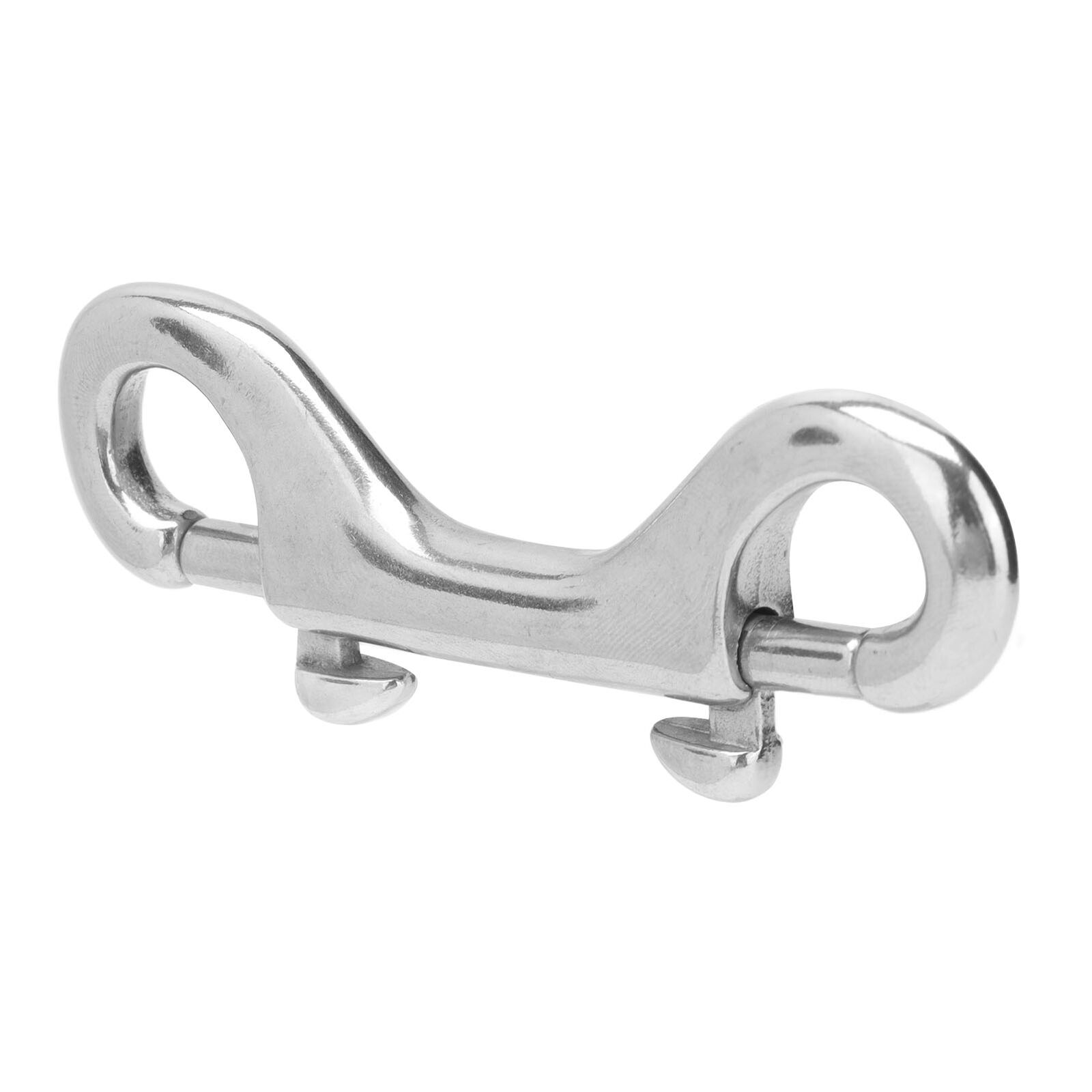 Swivel Double Snap Hooks 90mm_Hook_Hook & Shackle_Quality stainless steel  rod holders, boat hardware, shade sail fittings, wire balustrade and  fastener hardware.