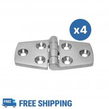 4pcs of Door Hinge 38x76mm (1-1/2" x 3")